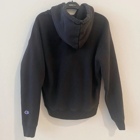 Champion UO Exclusive Animal Print Hoodie Medium Hood Sweatshirt - Picture 5 of 10